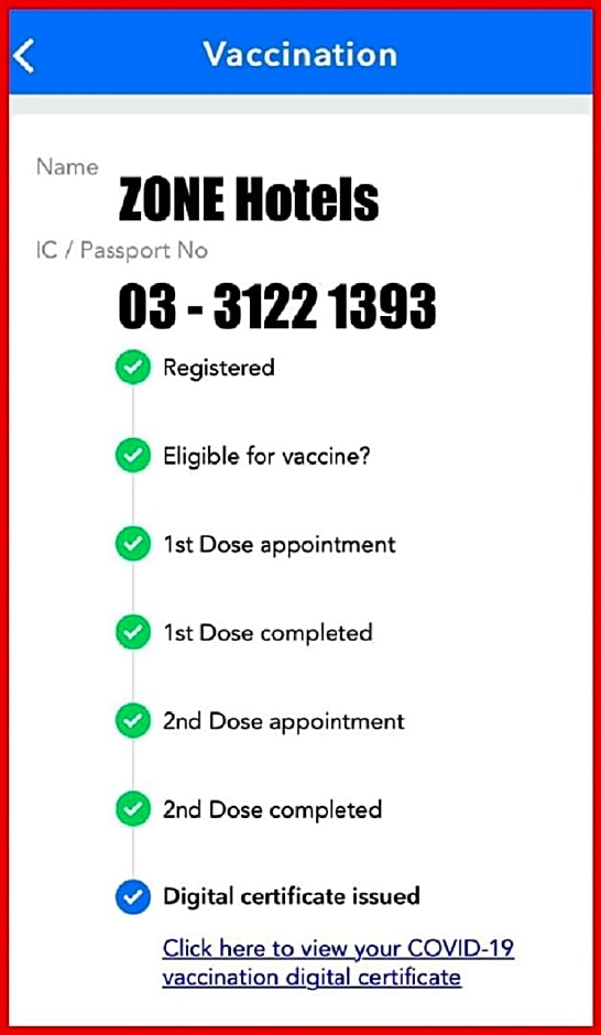 ZONE Hotels, Telok Panglima Garang