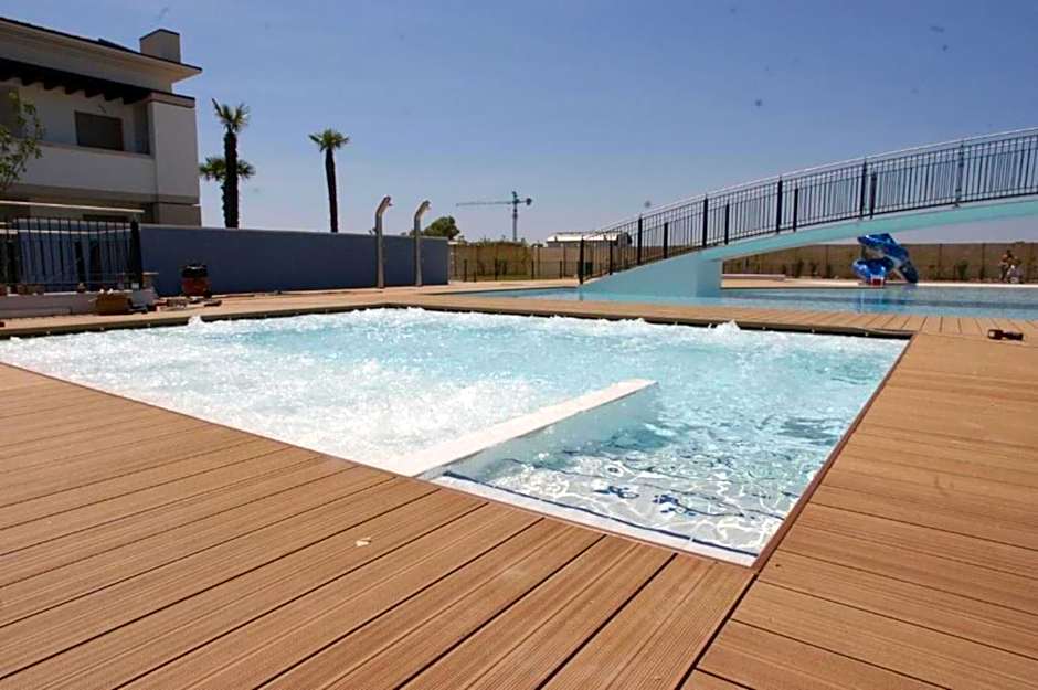 Cozy apartment in a village with swimming pool