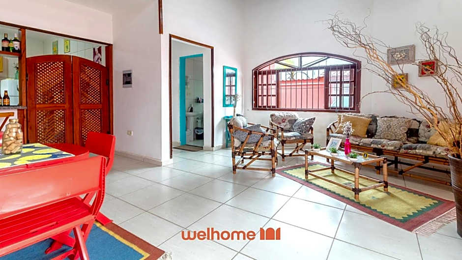 Espaço incrível à 7 minutos a pé da praia em Itanhaém