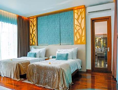 1-Bedroom Villa with 2 Single Beds and Private Pool