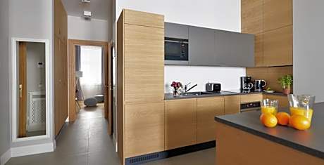 One-Bedroom Apartment with Fireplace