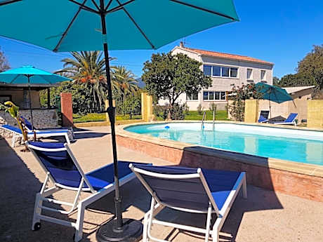 Villa Giorgha 15 pers 1 km de la mer jardin 5000m2