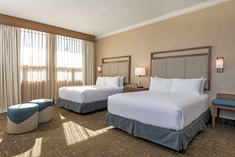 Queen Suite with Walk-In Shower - Disability Access