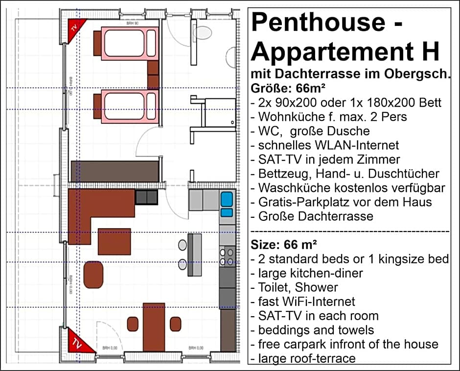 APPARTEMENTHAUS "AM KORNFELD" - 10 Apartments, 40 Betten, Raucher-Balkon, Waschraum, Garten, Grillplatz, Tischtennis, Parkplatz