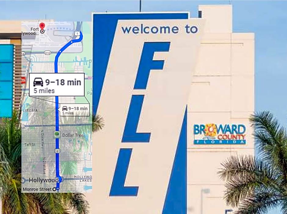 Lux 3BR City-View Retreat in Hollywood, 3rd Floor