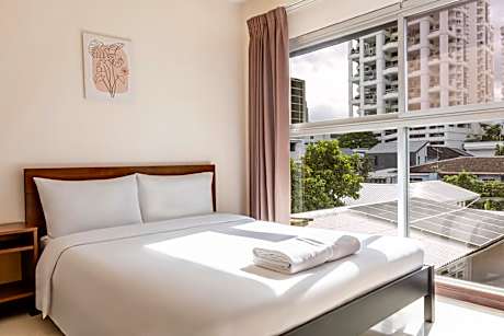 Two-Bedroom Apartment with Pool View