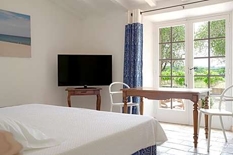 Cozy Room with Terrace and Garden View