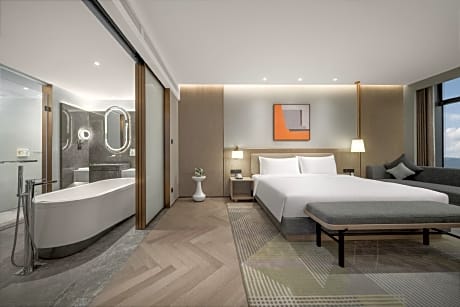 1 King Bed 1 Bedroom And Living Areas Non-Smoking