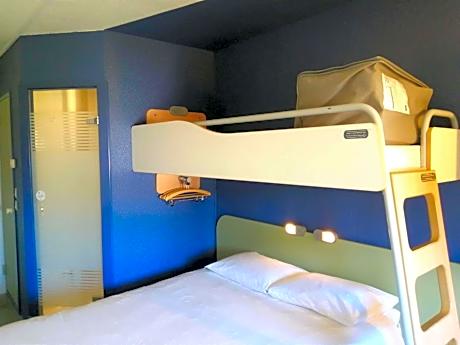 Triple Room with One Double Bed and One Bunk Bed