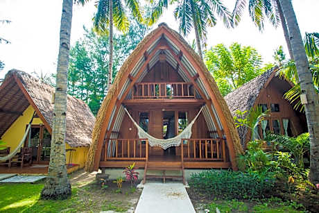 Duplex Wooden Family Bungalow