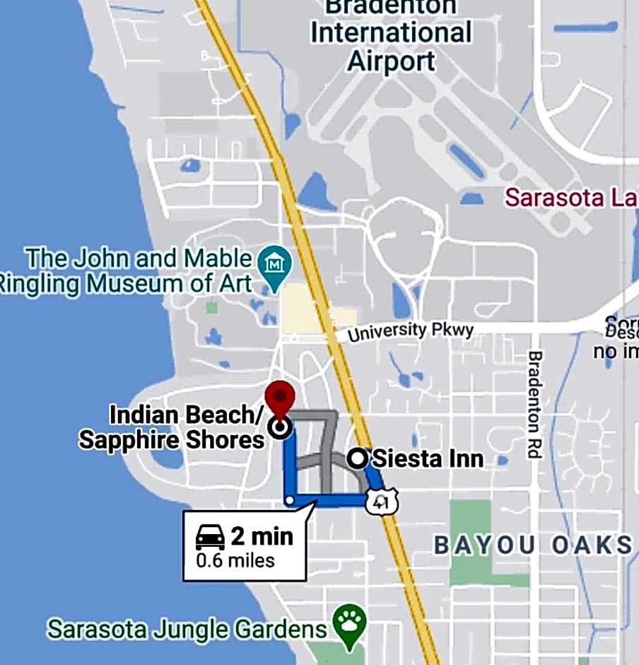 Siesta Inn Sarasota - Indian Beach