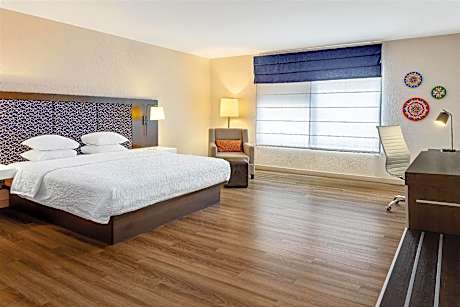 1 King Accessible Rm W/ Roll-in Shower Nosmok