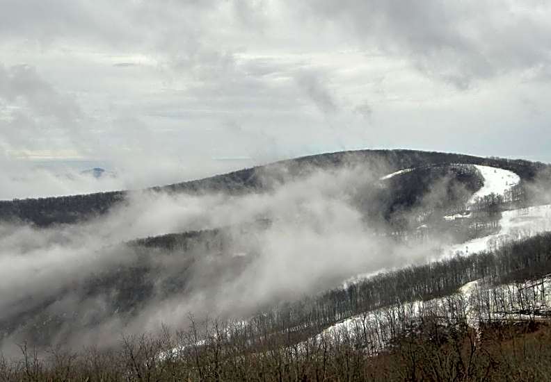 Panoramic Ski Slope Views, private sauna, dogs ok