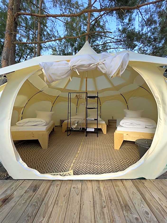 raus und gut Glamping am Gräbendorfer See