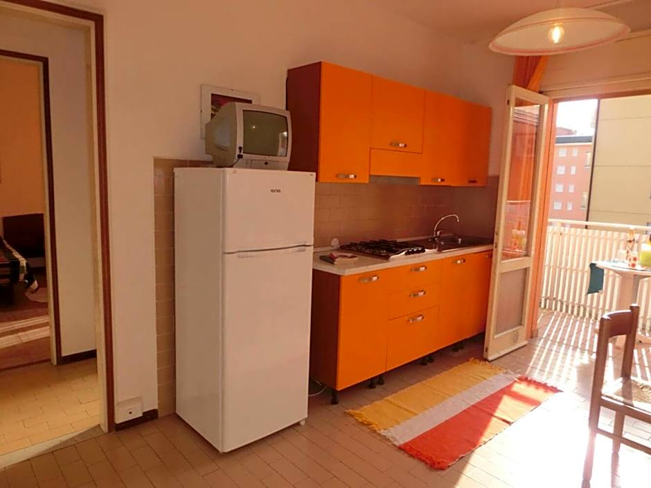 Comfy one-bedroom apartment with balcony and lift