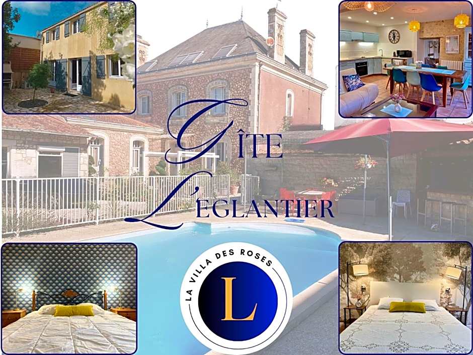 La Villa des Roses Gîte Chambres d'hôtes Piscine chauffée