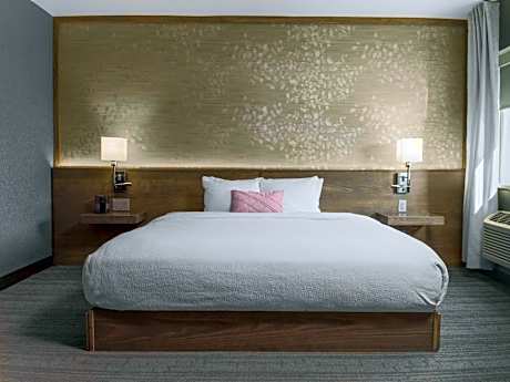 King Room with Hearing Accessible Roll In Shower - Non-Smoking