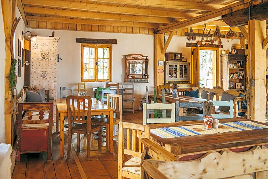 Viscri 32 - White Barn and Blue House