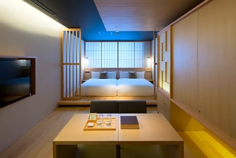 Superior Twin Room Main Building (2 Double Beds and 1 Twin Futon)