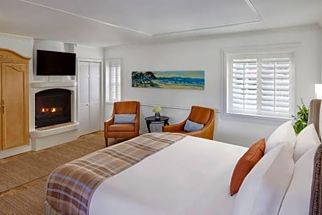Deluxe King + Fireplace