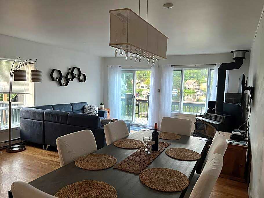 Bord de l’eau, VUE magnifique et SPA