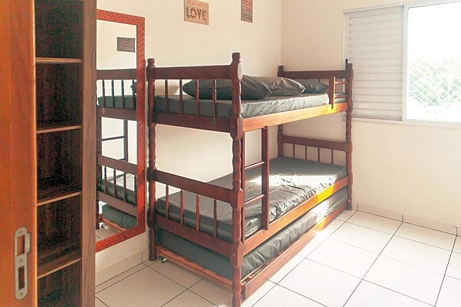 Incrível Apto com piscina e churrasq em Ubatuba SP