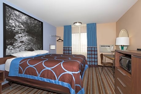 1 Queen Bed Accessible Room First Floor Non-Smoking