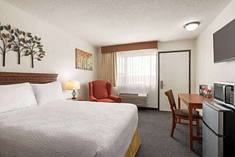 1 Queen Bed, Mobility Accessible Premier Room, Roll-In Shower, Non-Smoking