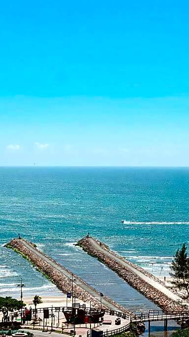 Apartamento em itapema com maravilhosa vista mar