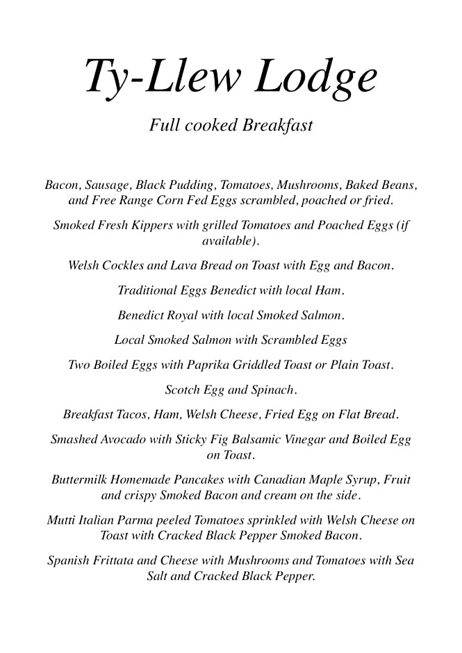 Ty Llew Lodge
