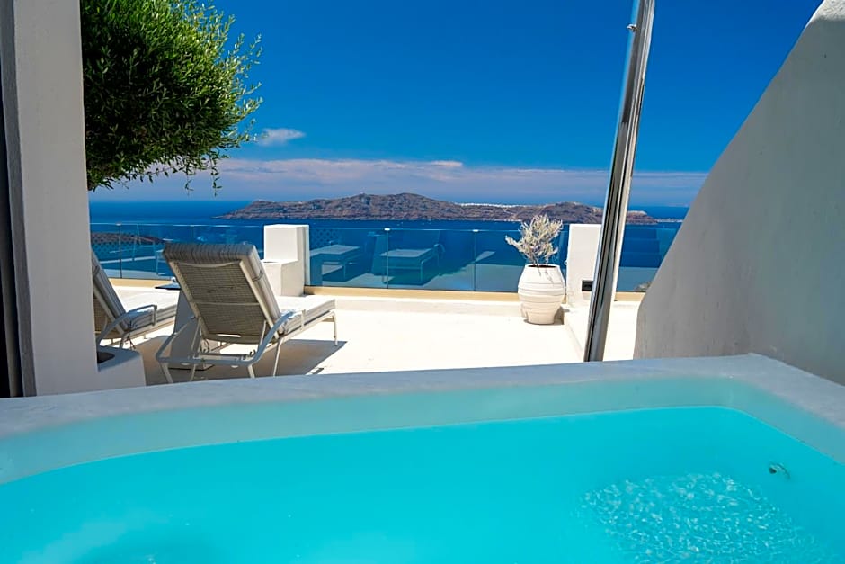 Sun Rocks Boutique Hotel - Caldera View Suites & Sunset Dining Experience