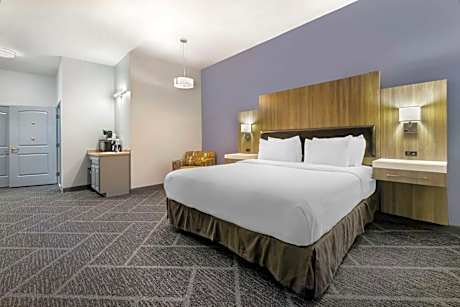 King Suite with Mobility Accessible Roll-In Shower