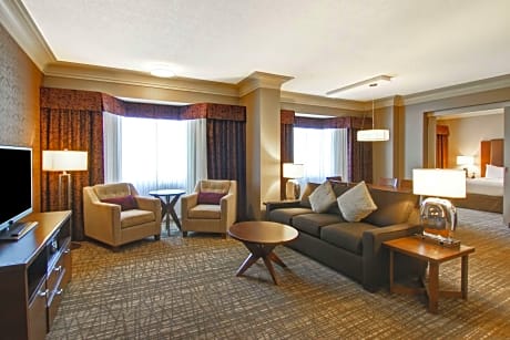 1 King Pullout Couch Hospitality Suite