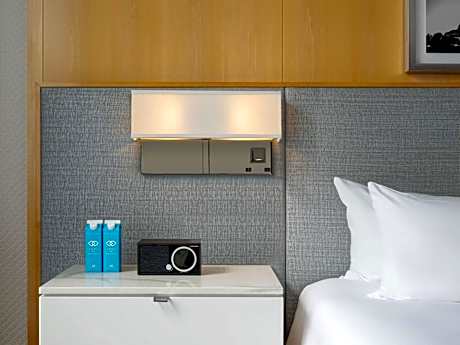 Junior King Suite with Sofa Bed, Accessible Tub and Roll-In Shower
