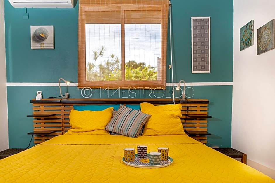 Villa L'Artist en bord de mer avec piscine privée