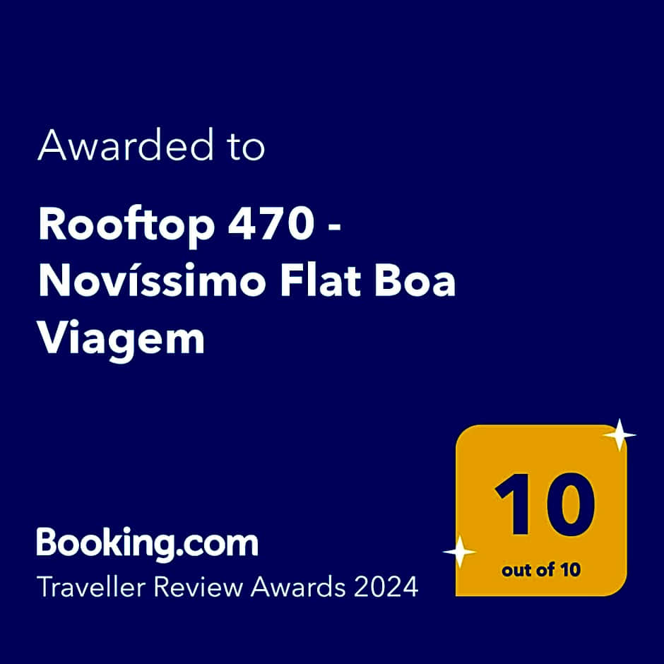 Rooftop 470 - Novíssimo Flat Boa Viagem