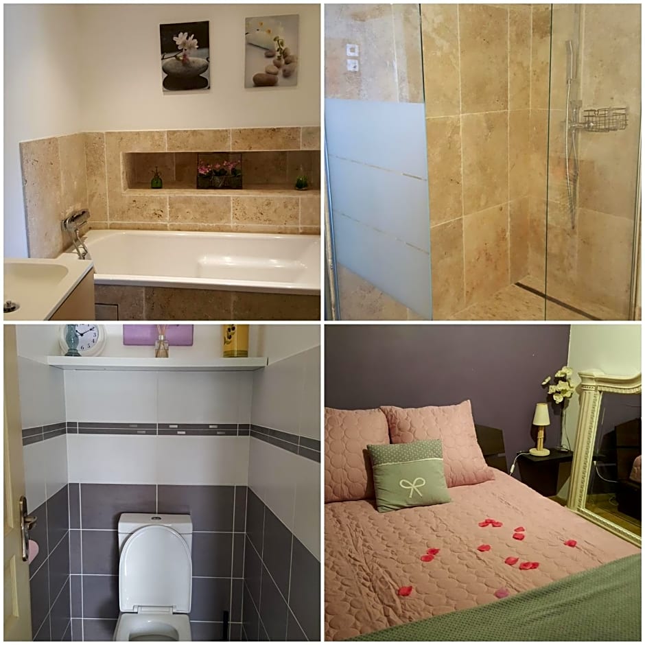 Le Mas Romantique avec Jacuzzi et Sauna privé