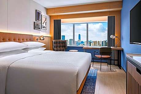 Superior King Room, Guest room, 1 King, City view
