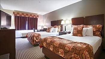2 Double Beds, No Smoking