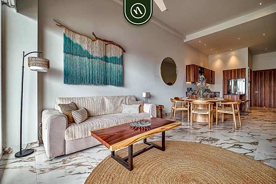 2BR Condo in Nuevo Vallarta - Private Terrace