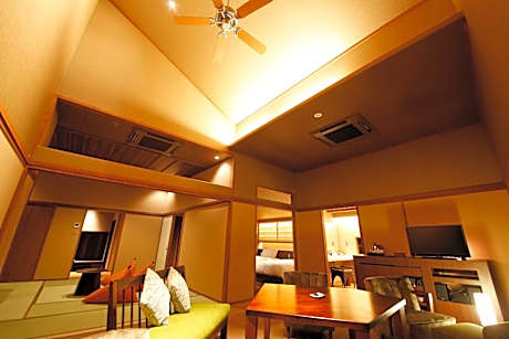 Japanese-Western Room with open-air bath TYPE G - Non-Smoking (4th Floor)