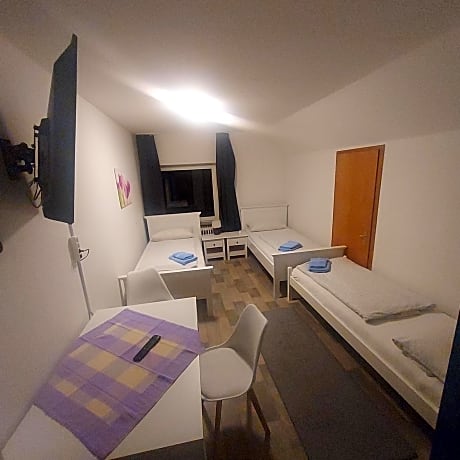 Triple Room with 3 single beds