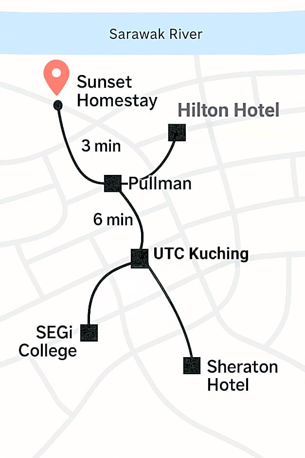 Sunset Homestay - Backpacker Hostel Self Checkin