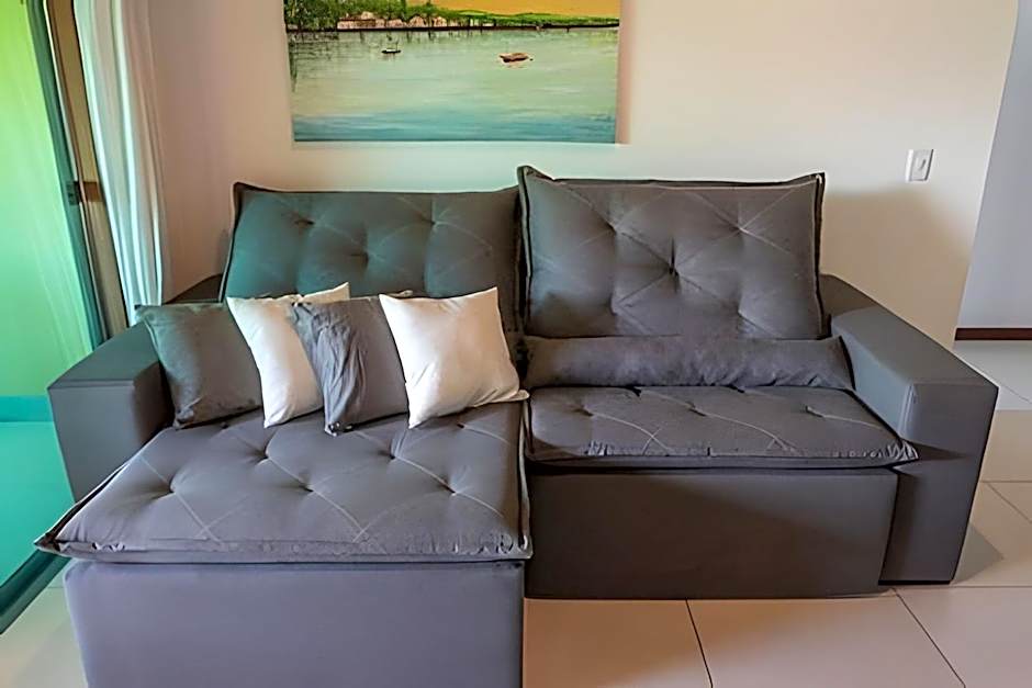 450m PRAIA de Taperapuan; Piscina; 2 quartos; WiFi 300 mbs; Churrasqueira; Estacionamento Gratuito 1 carro