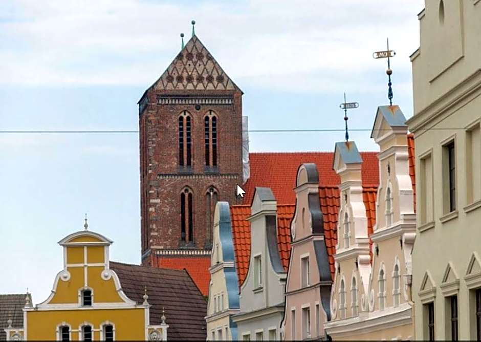 Appartment im Ohlerich Speicher in Wismar mit Stadt -und Meerblick
