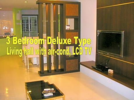 Deluxe Three-Bedroom Apartment