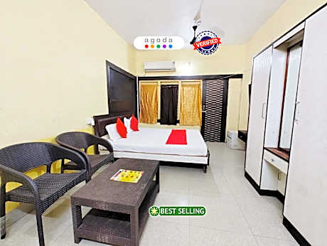 Goroomgo Moon CT Road Near Blue Flag Sea Beach Puri