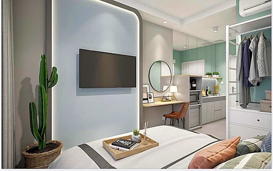 EMKA Lodge studio room the vertu apartemen ciputra world surabaya
