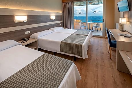 Triple Room with Sea View (2 Adults + 1 Child)