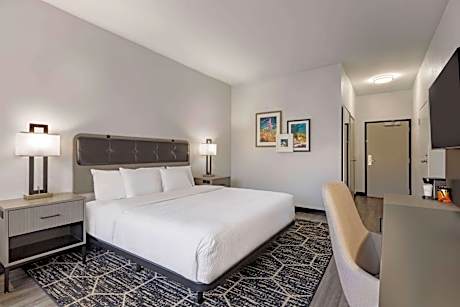 1 King Bed, Mobiltiy Accessible Room, Bathtub w/ Grab Bars, Non-Smoking